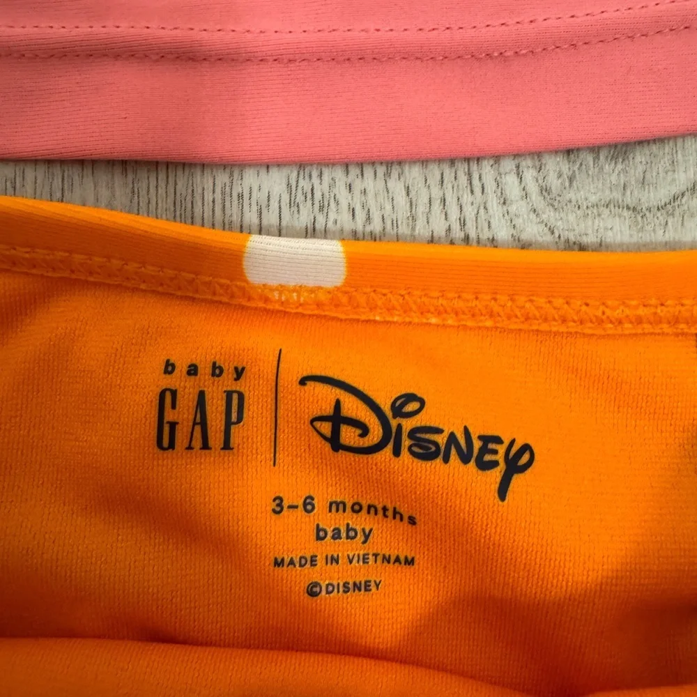 Disney Minnie Mouse Pink and Orange Kids Swim Set